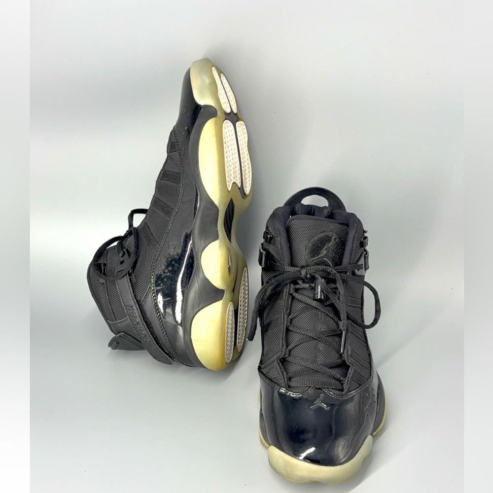 Nike Air Jordan 6 Rings 'Black Ice' sneakers Sz 10.5